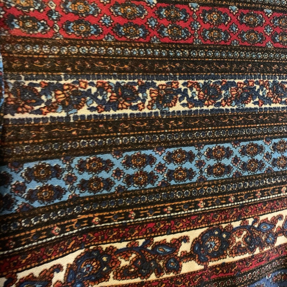 70’s Paisley Vintage Dress - Picture 2 of 4